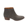 thumbnail image 2 of Lucky Brand Bhadie Periscope Block Heel Pointed Toe Low Cut Suede Booties (8.5, PERISCOPE), 2 of 4