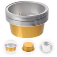 thumbnail image 2 of 10 Pcs Bol de Fusion de Cire Bol de Cire en Aluminium Récipient Bol de Fusion de Grains, 2 of 5