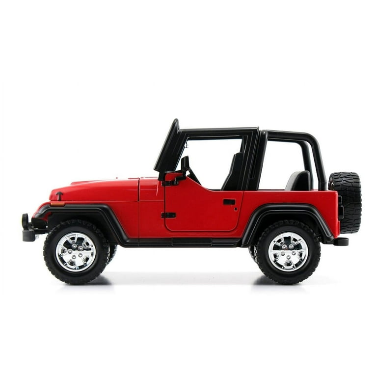 Just Truck Series: 1992 Jeep Wrangler (Red) 1/24 Scale