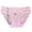 Pink, variant on Womens Panties Underwear And Comfortable Bell Lace Low Waisted Hollow Thin Belt Triangle Pants