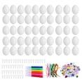 thumbnail image 1 of 50x DIY de huevos de Pascua sin pintar cesta de Pascua accesorios de relleno bolígrafos de acuarela 6 colores para niños huevos s de Pascua, 1 of 8
