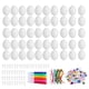 thumbnail image 1 of 50x DIY de huevos de Pascua sin pintar cesta de Pascua accesorios de relleno bolígrafos de acuarela 6 colores para niños huevos s de Pascua, 1 of 8