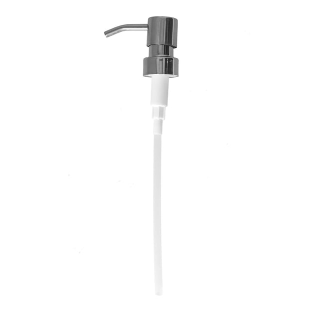 Boquilla dispensadora de jabón de acero inoxidable, cabezal de bomba de repuesto para dispensador de loción líquida, accesorios de baño