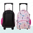 thumbnail image 7 of Wildkin Kids Rolling Luggage for Boys & Girls, Perfect for School & Overnight Travel, Carry-On Size (Fairy Garden Pink), 7 of 7