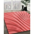 thumbnail image 3 of Ahgly Company Tapis d'Intérieur Lavables en Machine, Ronds, Rouges, 7' Ronds, 3 of 7