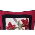 thumbnail image 2 of Amaryllis Bouquet Needlepoint Accent Pillow, 2 of 4