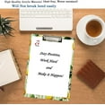 thumbnail image 3 of FMSHPON Summer Fresh Lemons Branch Clipboard Hardboard Wood Nursing Clip Board and Pull for Standard A4 Letter 13x9 inches, 3 of 6