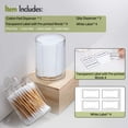thumbnail image 3 of Set de tarros de boticario AOZITA Qtip Holder, 4 unidades, 3 of 9