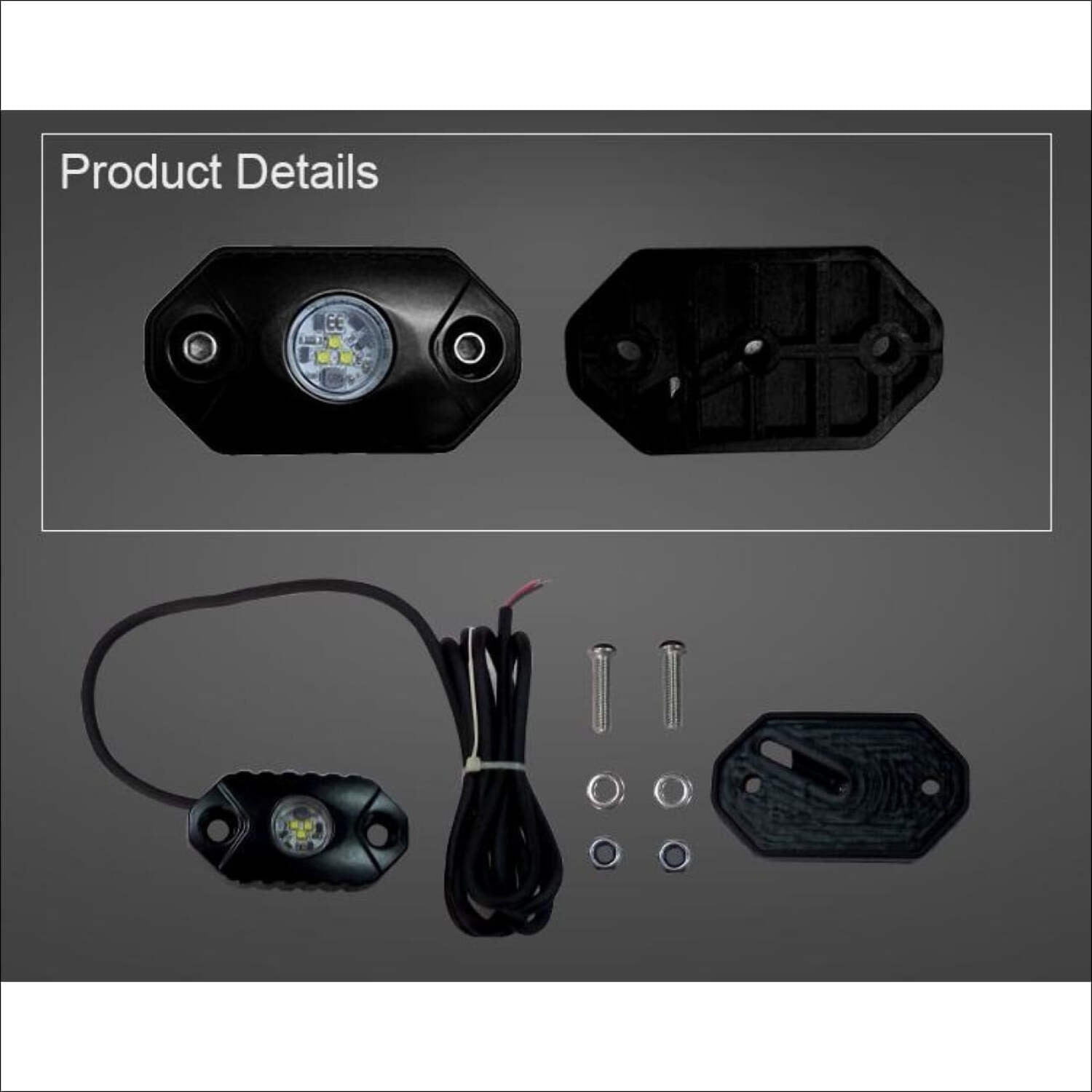 Aurora Multipurpose LED Rock Light - White Beam