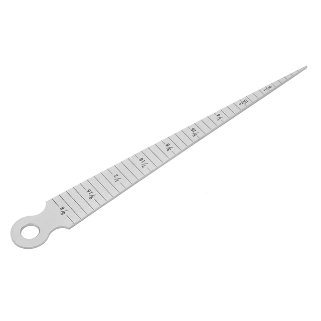 Calibre Cónico, Calibre De Separación Estándar Portátil De 1 A 15 Mm Para Medir El Orificio Para Medir La Separación ANGGREK EI1011