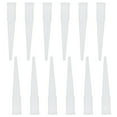 thumbnail image 1 of Miangastore Buses en Plastique Blanches 30 Pcs 4.3x0.8x0.2In, 1 of 9