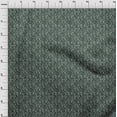 thumbnail image 4 of oneOone Viscose Jersey Dark Green Fabric Batik Craft Projects Decor Fabric Printed By The Yard 60 Inch Wide, 4 of 5