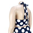 thumbnail image 3 of Vedolay Women Swimsuits Women High Waisted Bikini Set Two Piece Swimsuits Push up Wrap Swim Suits Top Tummy Control Bathing Suit Bottom,Blue XL, 3 of 5