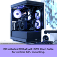 thumbnail image 5 of iBUYPOWER,Y40 PRO Gaming PC, Desktop Computer, AMD Ryzen 7 9800x3d Cpu,32gb Ddr5 RGB Ram, 2TB NVMe Ssd, Windows 11, Black, 5 of 16