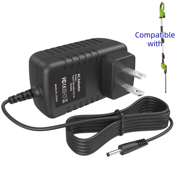 21V Charger for VIVOSUN 20" Cordless Hedge Trimmer, 20V Electric Bush Trimmer