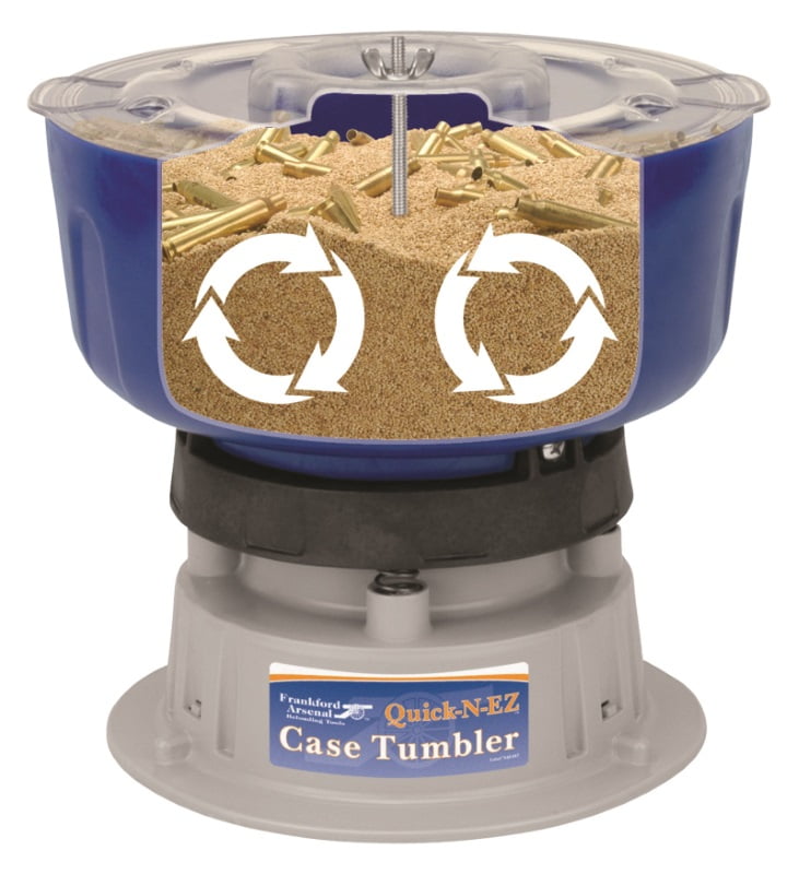 FA QuicknEZ Tumbler Brass Case Cleaning Ammo Cartridge Cleaner Kit eBay