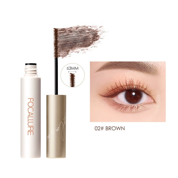 Máscara de pestañas de fibra de seda 3D de FOCALLURE, resistente al agua, de larga duración, para rizar y alargar las pestañas, herramienta de maquillaje y cosméticos