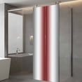 thumbnail image 4 of Red Grey White Window Privacy Film, Farmhouse Ombre Color Modern Simple Static Cling UV Sun Blocking Tint Film Heat Control Windows Films for Bedroom Bathroom, Window Stickers 23.6"x59", 4 of 8