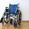 thumbnail image 1 of QUMIIRITY 2 Pcs Roues avant de Fauteuil Roulant en Acier Inoxydable Noir de Remplacement pour Usage Intérieur 11.8X7.9X1In, 1 of 4