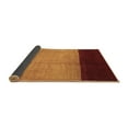 thumbnail image 2 of Ahgly Company Indoor Square Abstract Brown Contemporary Area Rugs, 4' Square, 2 of 4