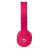 Refurbished Beats by Dr. Dre Solo HD Drenched in Pink Wired On Ear Headphones MHA12AM/A