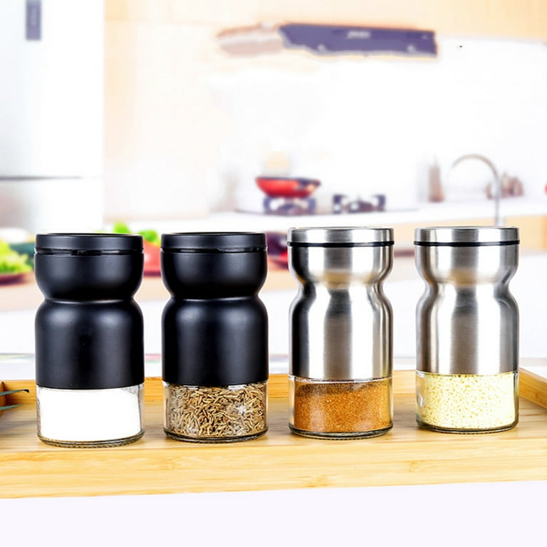 Pepper Shaker or Salt Shaker with Adjustable Pour Holes - Elegant