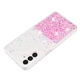 thumbnail image 4 of Dteck Grow in The Dark Case for Samsung Galaxy A35 5G, Bling Sparkly Luminous Glitter Phone Case for Women Girls,Pink, 4 of 4
