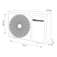 thumbnail image 5 of Aire Acondicionado Hisense Mini Split Frío y Calor 18000 BTU 220 V, 5 of 5