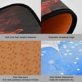 thumbnail image 4 of GZHJMY Fire Skull Kitchen Rug Set of 2 Non Slip Washable Cushioned Anti-Fatigue Kitchen Mat Comfort Standing Floor Mat for Kitchen Washroom Bedroom Carpet Runner, 4 of 7