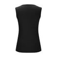 thumbnail image 5 of Lmnyox Slim Tank Tops for Women Ribbed Scoop Neck Summer Basic Tee Casual Trendy Sleeveless Shirts 2025 Fashion, 5 of 6