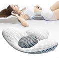 thumbnail image 1 of Orthopedic Lumbar Pillow For Sleep Support - Sciatica Relief, 1 of 5