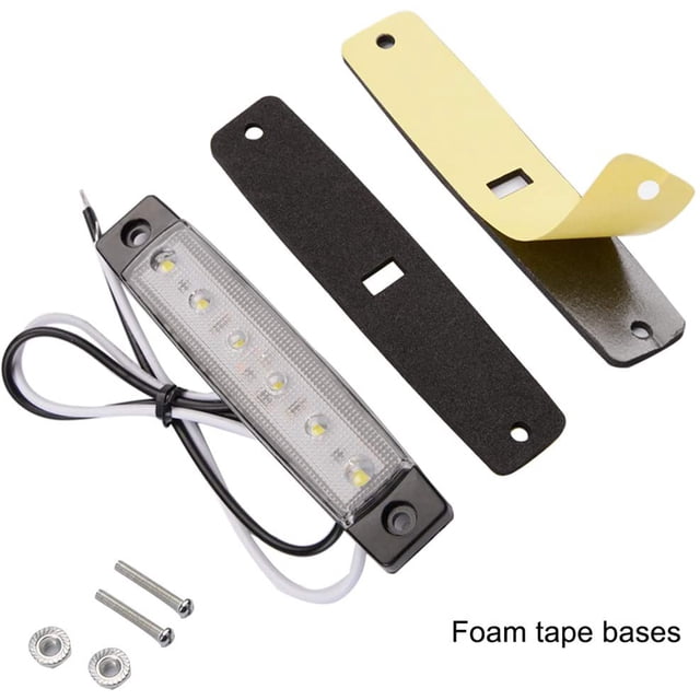 5 Uds Luces Marinas 12V Luces De Navegación Marina A Prueba De Agua Luz De Popa Para Kayak De Barco