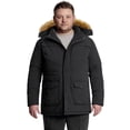 thumbnail image 3 of Soularge Men's Big and Tall Warm Jacket Winter Coat Waterproof Hoodie Puffy Parka Gray 7X, 3 of 12