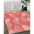 thumbnail image 2 of Ahgly Company Indoor Rectangle Patterned Light Coral Pink Area Rugs, 8' x 12', 2 of 6