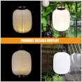 thumbnail image 4 of BRIGHTFUFU 2 linternas plegables japonesas, linternas colgantes de papel, linternas decorativas con luces, 4 of 7