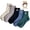 Gray, variant on 10 Pairs Women’s Cozy Bear Crew Socks with Storage Bag – Warm Cotton Blend, Soft & Breathable, Neutral + Warm Festive Colors, Everyday Comfort for Winter Wear