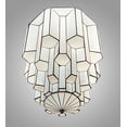 thumbnail image 6 of Meyda Tiffany 213839 Paramount 24" Wide Flush Mount Waterfall Ceiling Fixture - Antique, 6 of 7