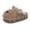 Z07-Brown, variant on Indoor Outdoor Slippers Women,Clogs Warm Slippers with Thick Sole for Men and Women, Cute Little Donkey Plush Shoes