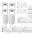 thumbnail image 2 of Support de Rail de Tête pour Stores Verticaux Clips de Remplacement Diy Amateurs 18 Pcs Cuivre, 2 of 5