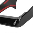 thumbnail image 3 of Rear Console Armrest Cup Holder Cover Wear Resistant Water Cup Holder Frame Trim for Refresh Highland 2024 Glossy Carbon Fiber Style, 3 of 3