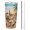 chudan-1LKVG, variant on Seashell On The Beach Tumbler with Lids And Straws Insulated Cup Reusable Stainless Steel Water Bottle Travel Mug