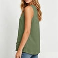 thumbnail image 5 of Tank Tops for Women Summer Flowy Cotton Linen Layered Hem Sleeveless Tops Dressy Casual Crewneck Tunic Blouses, 2026 New Limited-time Off, 5 of 6