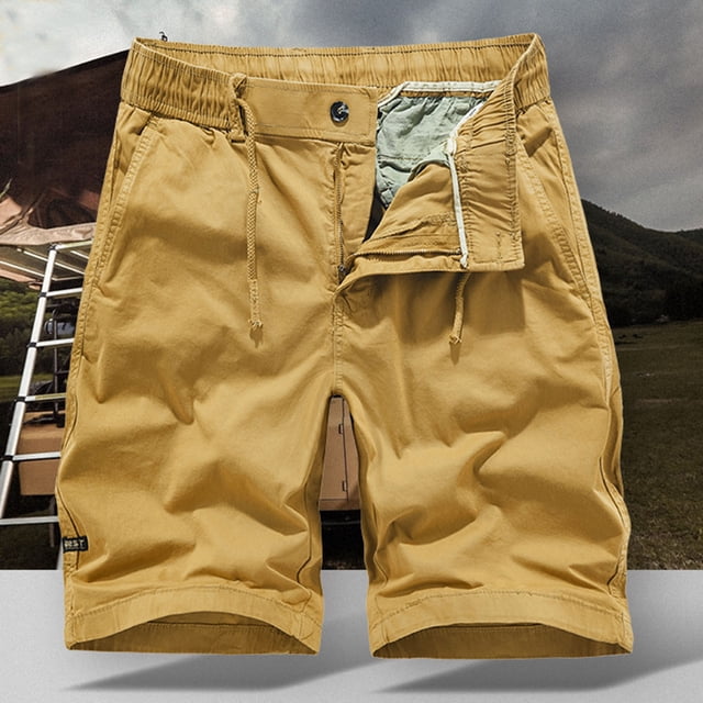 pstuiky Pantalones cortos para hombre, Pantalones cortos deportivos de verano para hombre, de color liso, informales, cargo Pantalones cortos de baloncesto