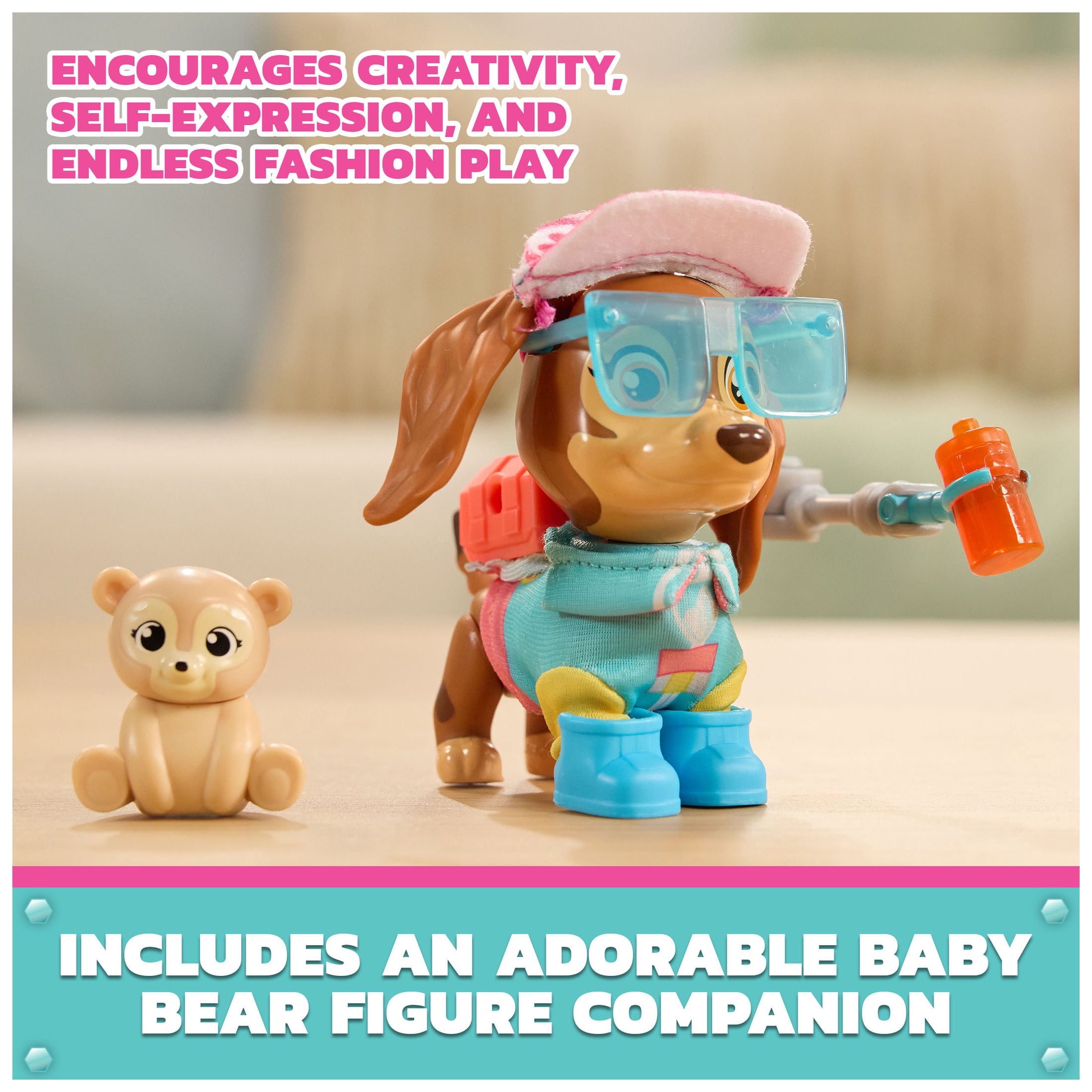 PAW Patrol Skye's World Liberty Rescue-Ready Style Pups, Ages 3+
