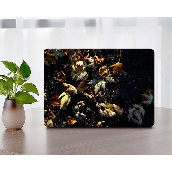 KSK KAISHEK Hard Shell Cover Only Compatible MacBook Air 13.6" m2( Retina Display, 2022.0) + Black Keyboard Cover Model A2681 m2, Type C Plants series 0220