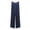 Navy——Back to School Outfits for Women, variant on Oiangi Womens Plus Size Flowy Palazzo Pants High Waist Stretch Drawstring Trousers Soft Solid Color Wide Leg Pant Coffee 2XL