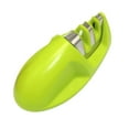 thumbnail image 1 of Sacapuntas de mano de diamante de 2 para chef, sacapuntas para el hogar, base antideslizante Verde Sunnimix Afilador de hogar, 1 of 7