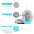 thumbnail image 2 of WDOplteas Almohadillas Repuesto para Los Oídos Fundas para Los Oídos para QuietComfort QC35 (gris Claro), 2 of 9