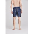 thumbnail image 3 of Onimisc Mens Woven Pajama Shorts Pajama Bottoms Plaid Sleep Shorts Lounge Pants Sleepwear Pj Pants for Men 3 Pack, 3 of 9