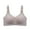 Grey, variant on Queenvie Push Up Seamless Bra Full Coverage Wireless Comfort Bralette Support Lift Posture Correcting Breathable Padded Everyday Wear